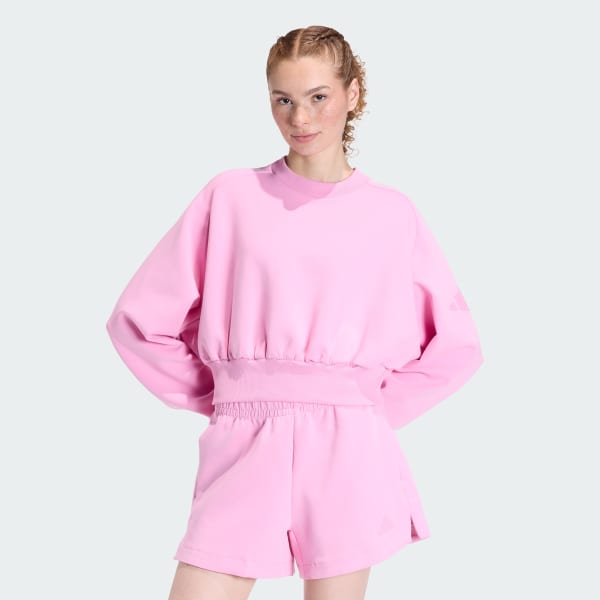 Pembe Soft Lux Bol Sweatshirt
