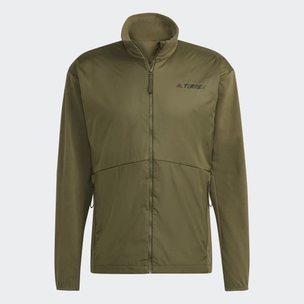 Πράσινο Multi Primegreen Wind Fleece Jacket