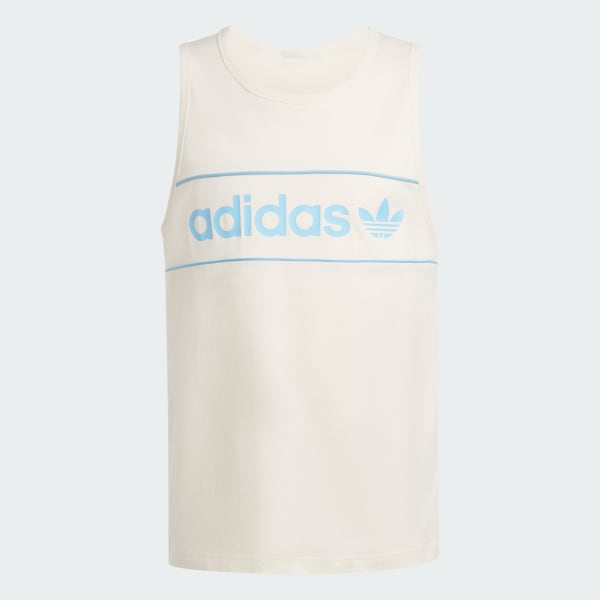 สีขาว เสื้อกล้าม adidas NY