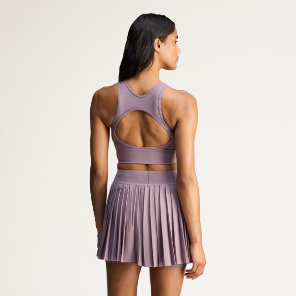 Purple adidas by Stella McCartney Training Crop Top