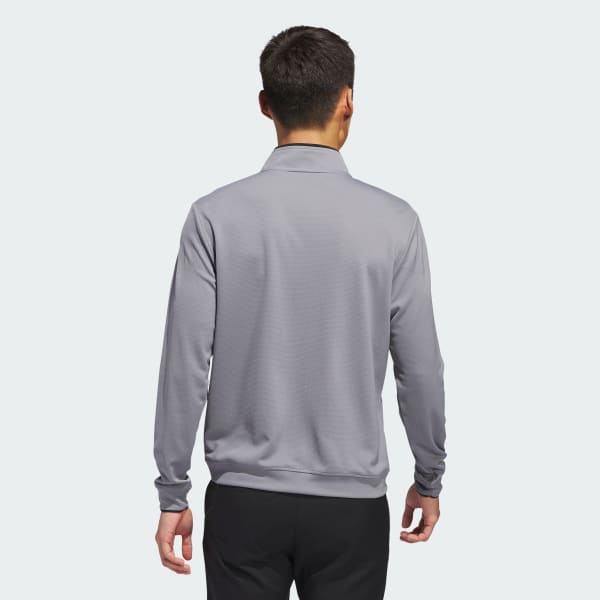 adidas Men's Golf Lightweight Half-Zip Top - Grey | Free Shipping with ...