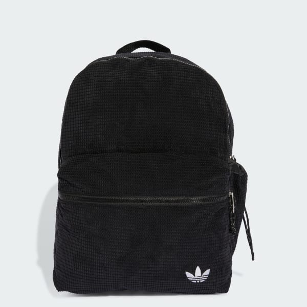adidas Trefoil Monogram Jacquard Round Bag - Black | adidas