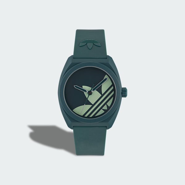 groen Project Three Horloge