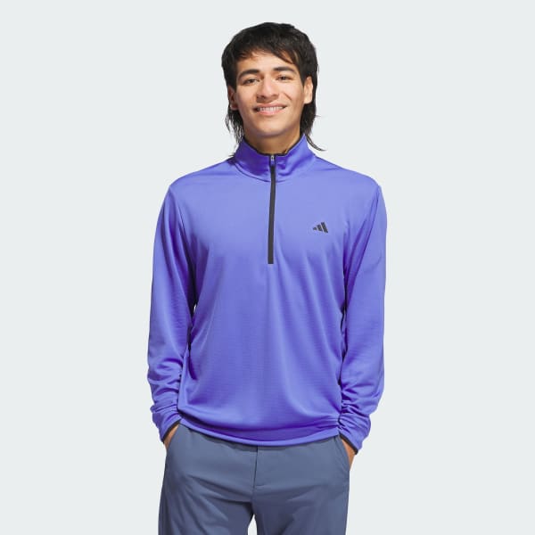 Adidas golf zip top hot sale