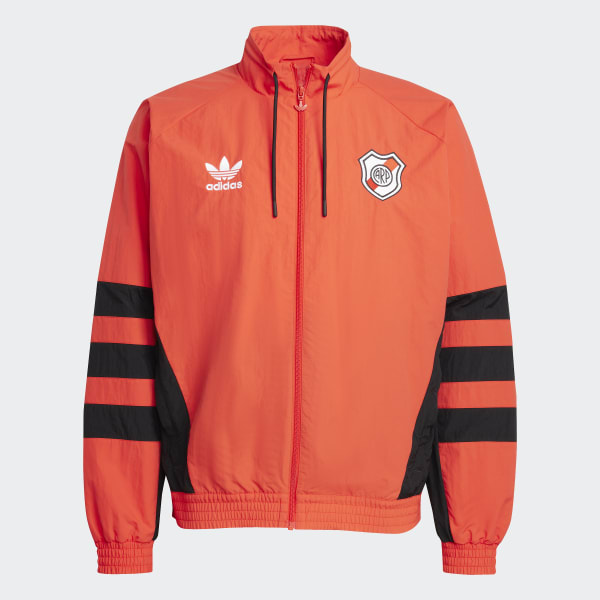 adidas River Plate 1994 Track Top - Red | Free Shipping with