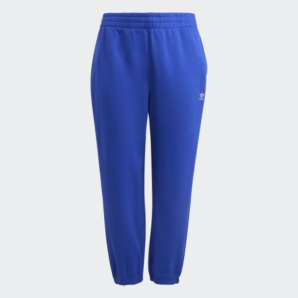 adidas Essentials Fleece Joggers (Plus Size) - Blue