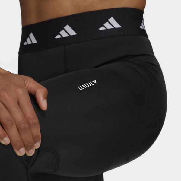 Svart Techfit Long Leggings