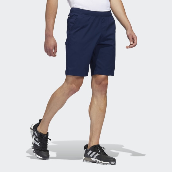 Blue Ripstop Nine-Inch Golf Shorts