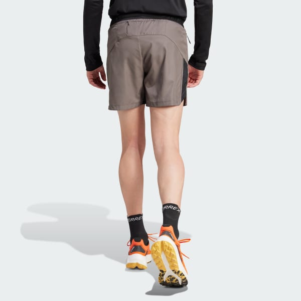 Marron Shorts de Trail Running Terrex