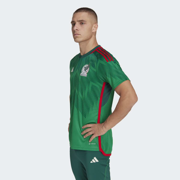 Verde Camiseta Uniforme de Local México 22