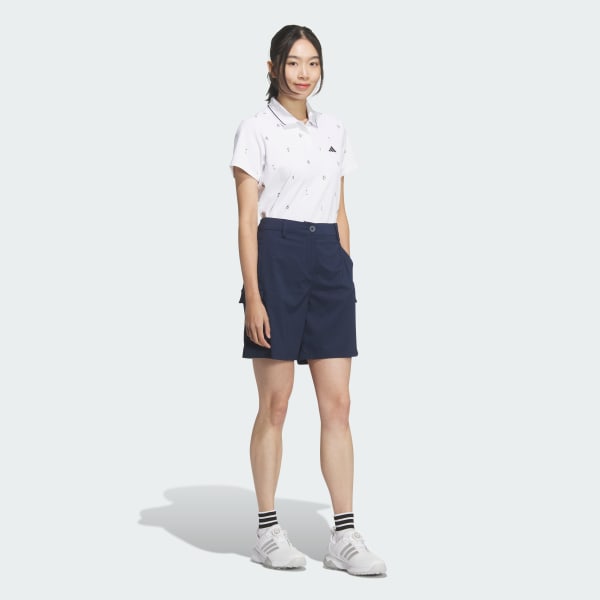 ブルー カーゴショーツ