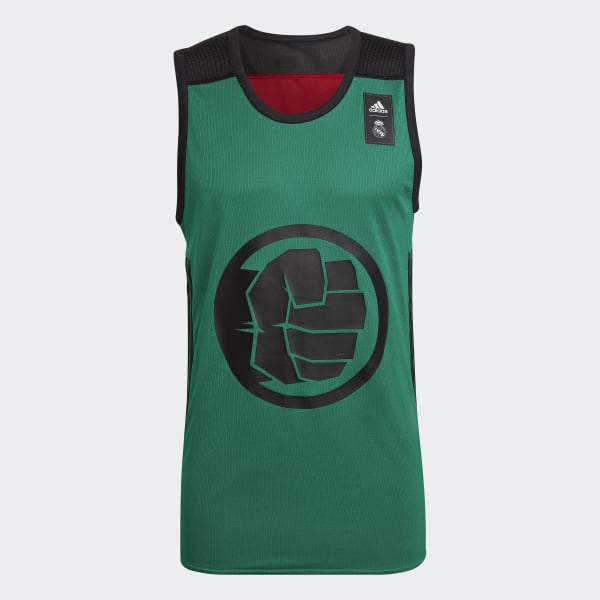 Green Real Madrid Marvel Avengers Tank Top