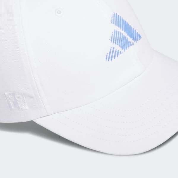 blanc Casquette Criscross Golf