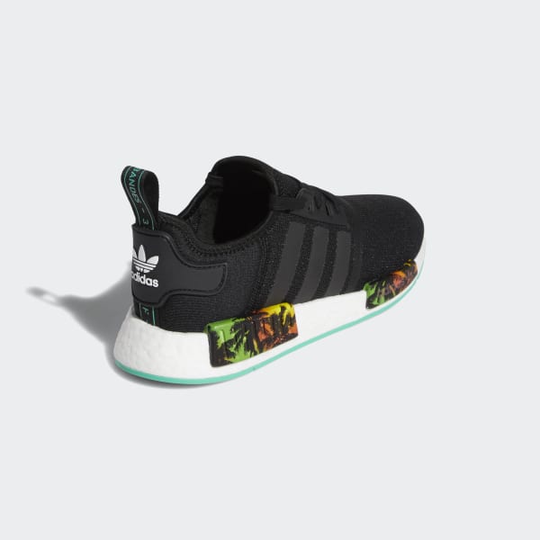 adidas nmd black and green