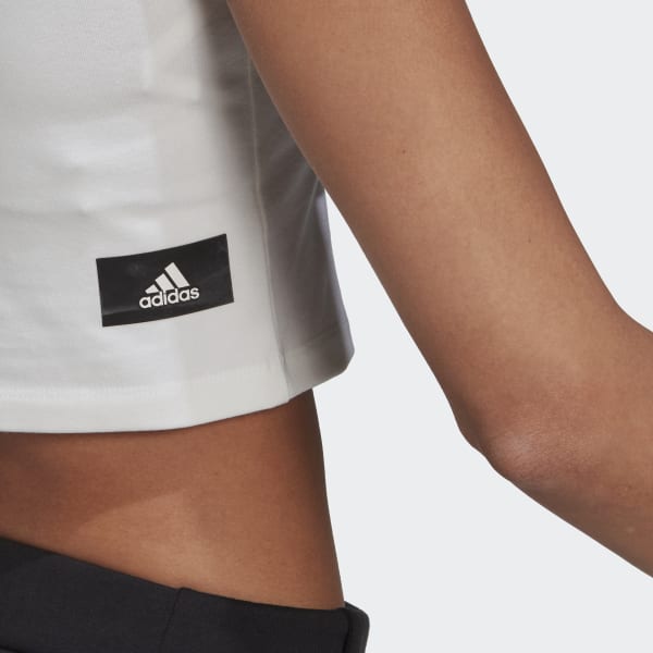 adidas Future Icons Badge of Sport Tank Top - White