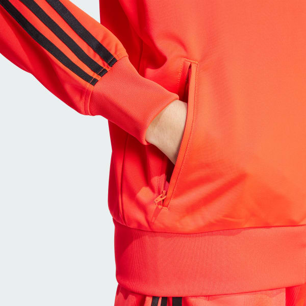 adidas Adicolor Classic Firebird Loose Track Top - Red
