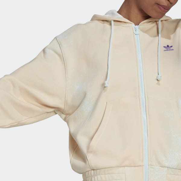 Adidas originals tape hotsell full zip hoodie