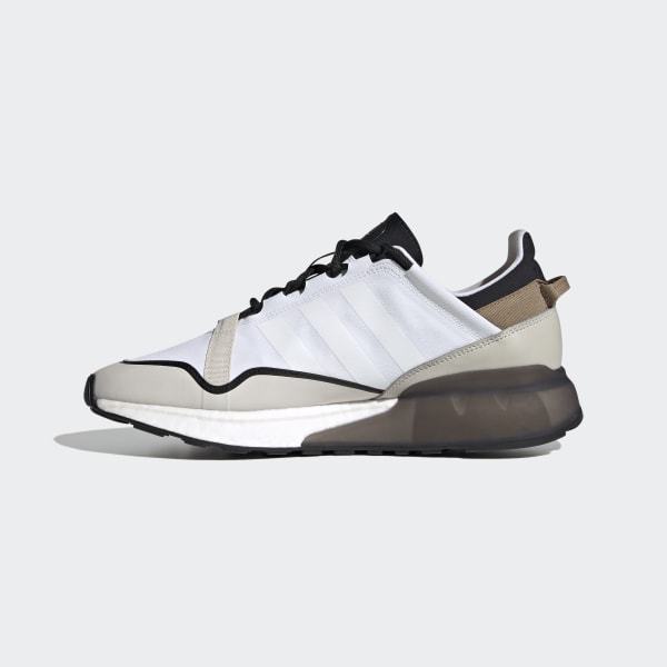White ZX 2K Boost Pure Shoes LSO52