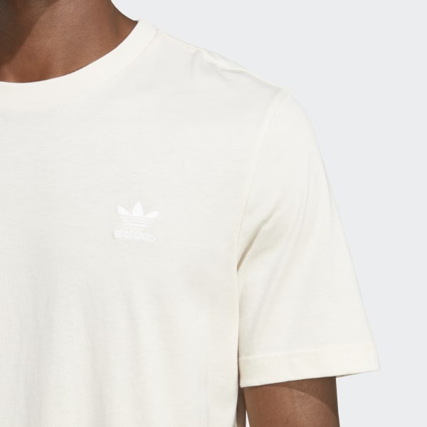 Beige T-shirt Trefoil Essentials