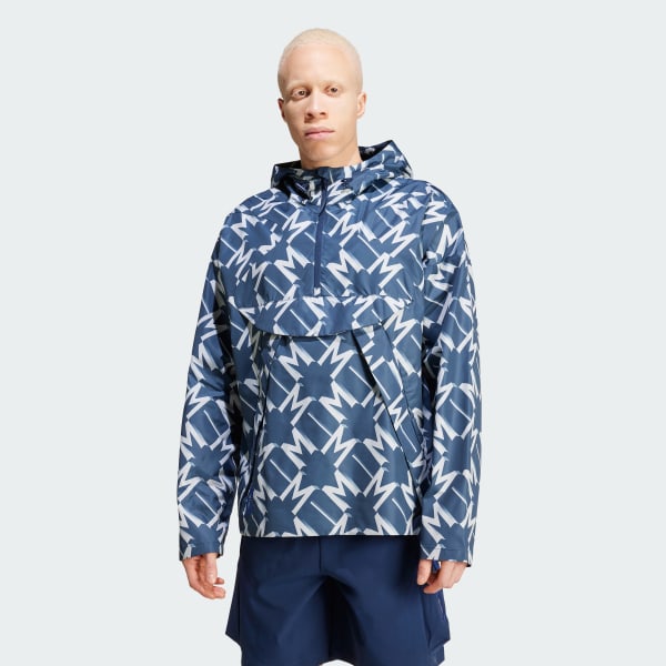 Blu Giacca a vento Seasonal Half-Zip Manchester United FC