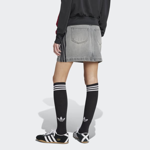 デニムスカート【ADIDAS】Adicolor 3S Denim Mini Skirt韓国発送 Adicolor_3-