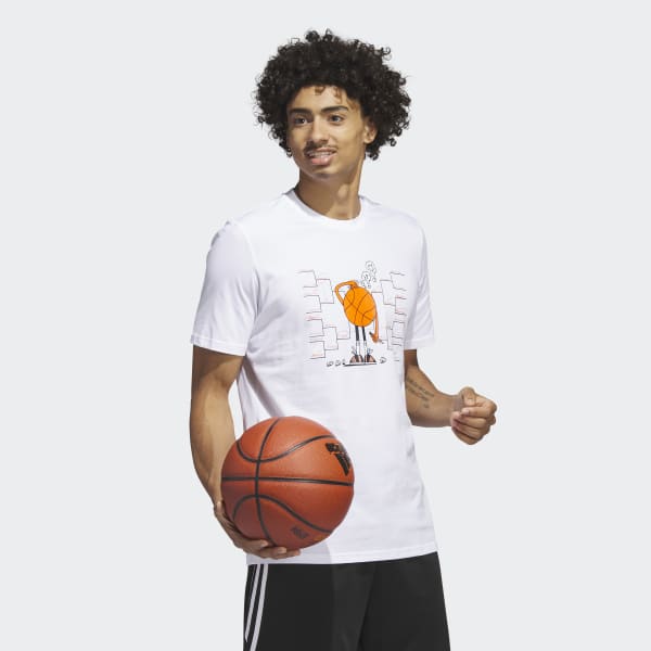 Blanco Polo Lil Stripe Bracket Graphic Short Sleeve Basketball