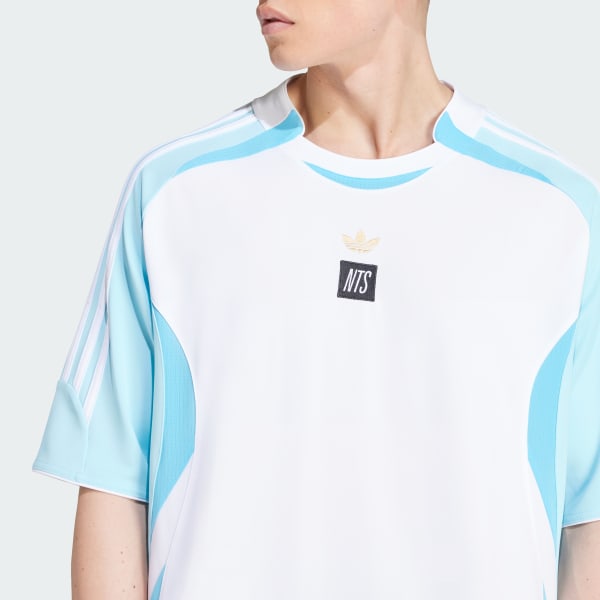 Adidas x NTS Radio Jersey Men Bliss Blue M