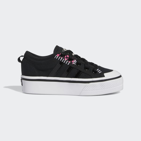 Adidas nizza platform zwart sales