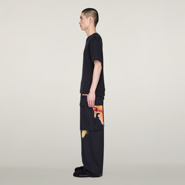 Black Y-3 AOP Sport Uniform Cargo Pants