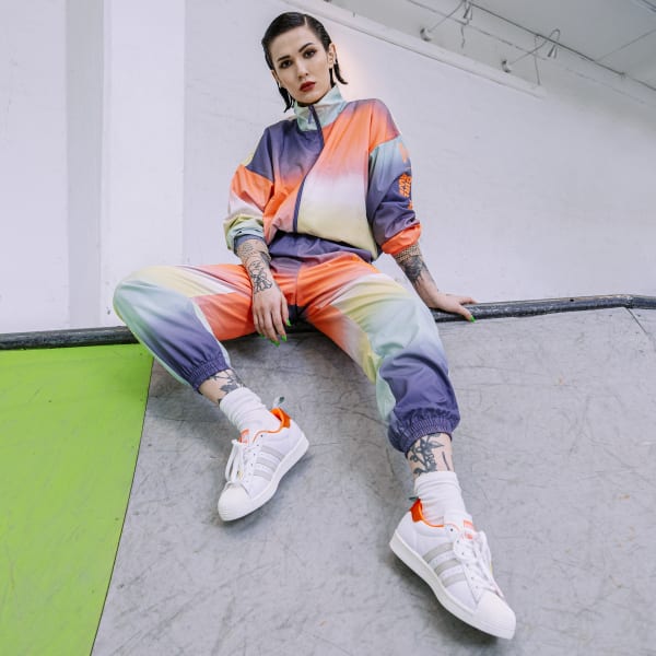 girls adidas tracksuit top