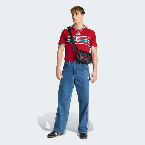 Vermelho Camisa I Torcedor País de Gales 26