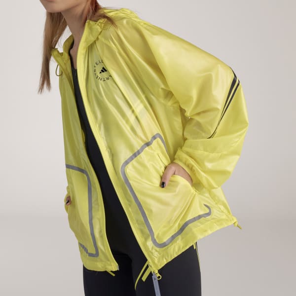 Yellow adidas by Stella McCartney TruePace Running Jacket SD421