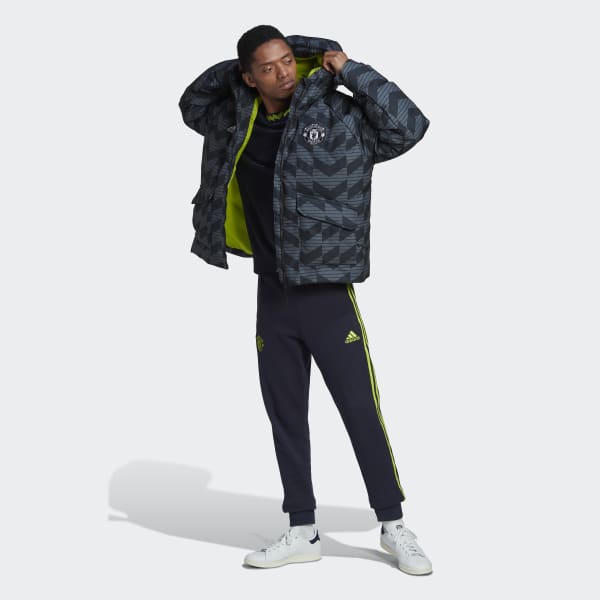 Nero Giacca imbottita Lifestyler Fleece Manchester United FC