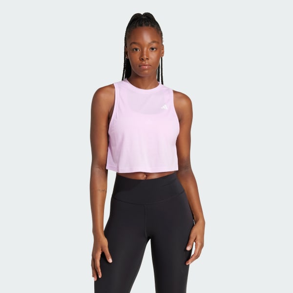 Roxo Regata Boxy de Treino Train Essentials