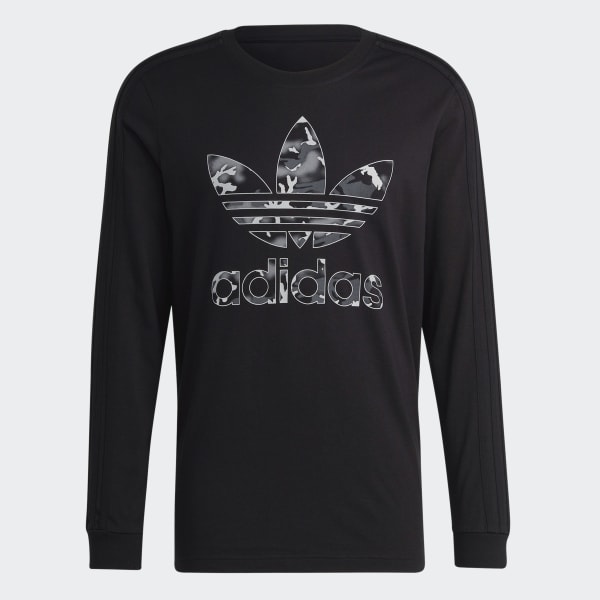 Zwart Graphics Camo Stripe Longsleeve
