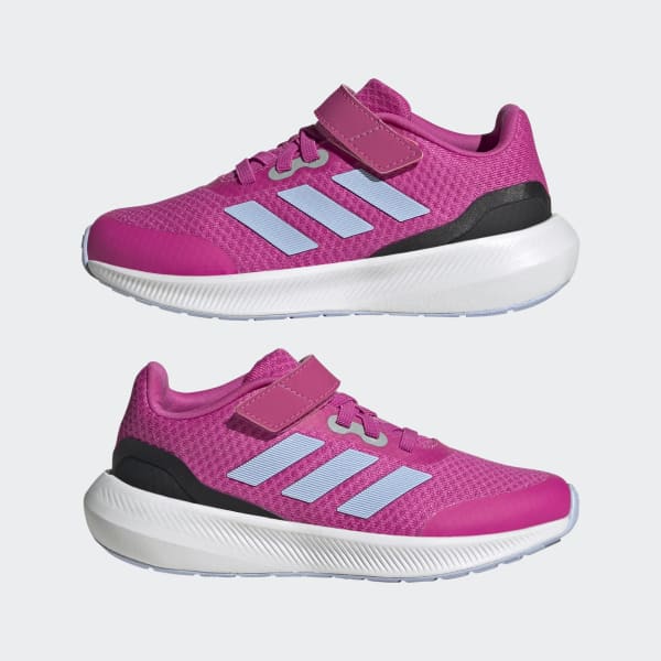 👟 adidas RunFalcon 3.0 Elastic | 👟 Lace Kids\' Strap Top adidas US Shoes Lifestyle | - Pink