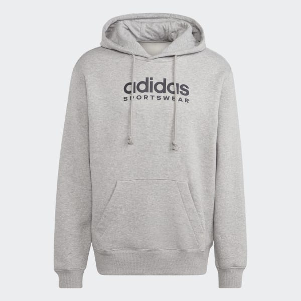 Grey ALL SZN Fleece Graphic Hoodie