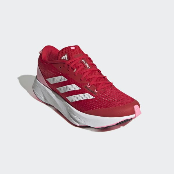 adidas running shoes red