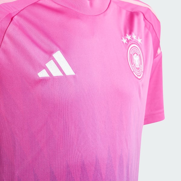 adidas Germany 24 Away Jersey Kids Pink adidas Deutschland