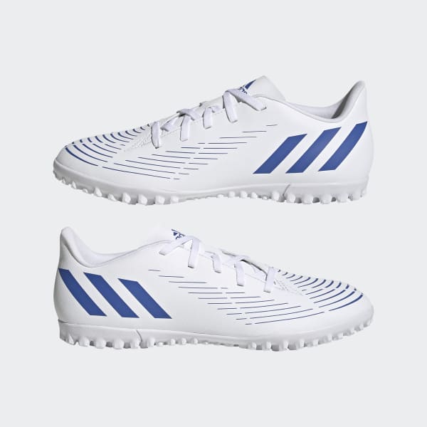 Blanco Zapatos de Fútbol Predator Edge.4 Pasto Sintético LSC58