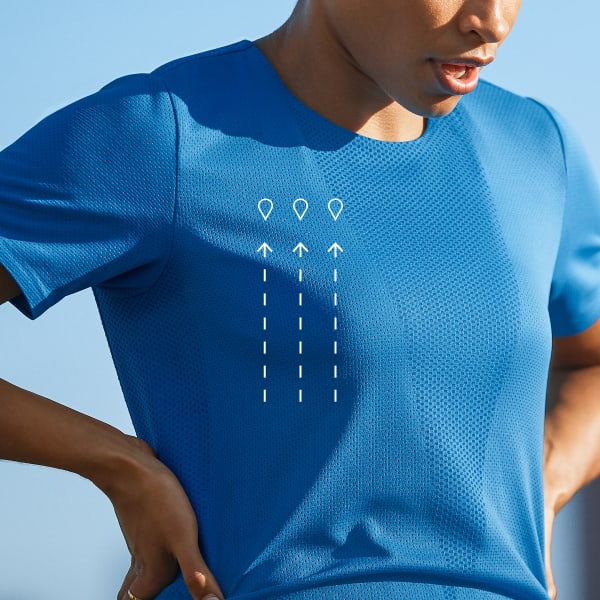 Blau HEAT.RDY Training T-Shirt