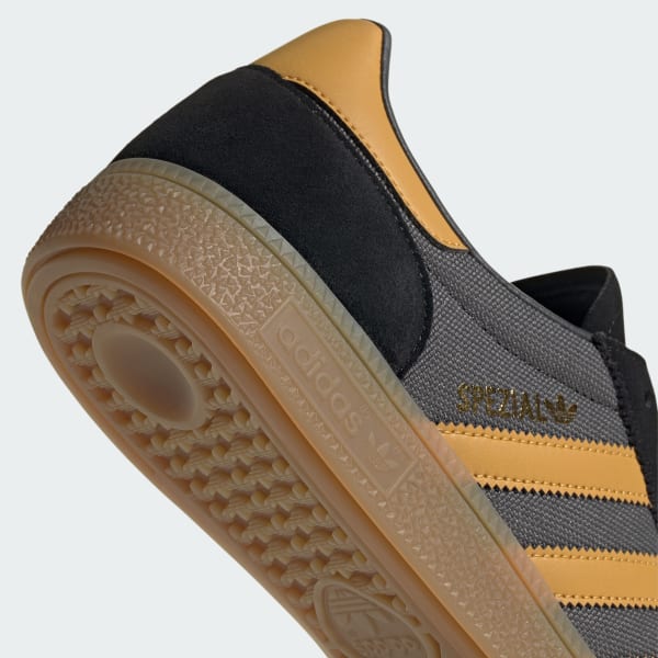 Adidas Handball Spezial Core Black Preloved Yellow 10.5