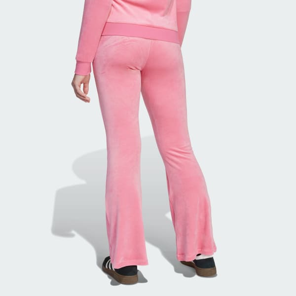 adidas Velour Pants - Pink | Free Shipping with adiClub