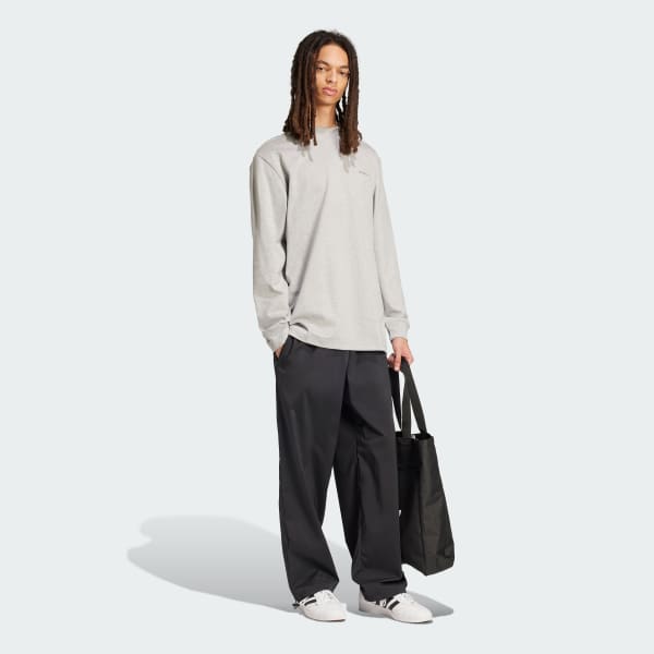 Grijs Mock Neck Longsleeve