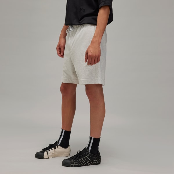 Grey Y-3 French Terry Shorts