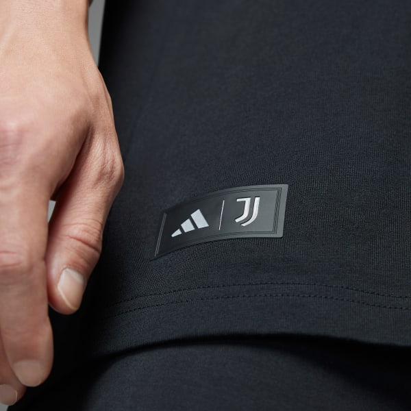 Black Juventus x NASA-Inspired Crossover T-Shirt