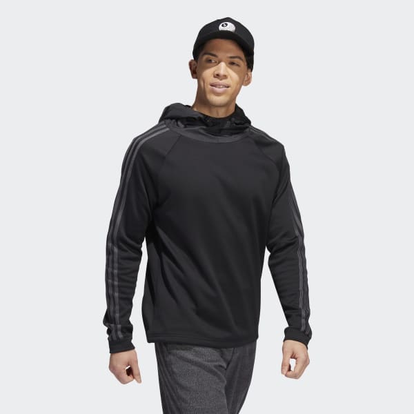 adidas 3-Stripes COLD.RDY Hoodie - Black | adidas UK