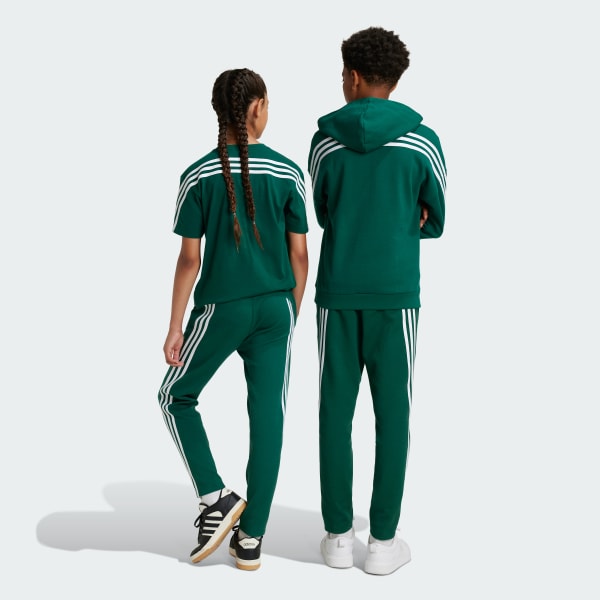 Vert Pantalon hauteur cheville Future Icons 3-Stripes