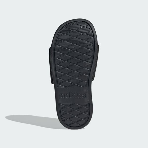 Black Adilette Comfort Slides Kids