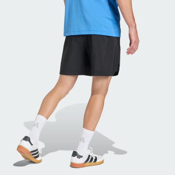 Zwart D4T POWER ESSENTIALS GRAPHICS WORKOUTSHORT